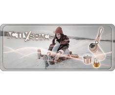 Activ/Space TURISTINIS TERMOSAS ARBATAI IR KAVAI, VAKUUMINIS SANTRAUKAS, PLIENAS PREMIUM 500ml