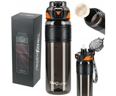 Gertuvė Activ/Space VANDENS BUTELĖS NUOTEKUS DARBAS SPORTINIS BUTELIS TRITANO MATAVIMO BUTELIS 1000ml AS