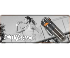 Gertuvė Activ/Space VANDENS BUTELĖS NUOTEKUS DARBAS SPORTINIS BUTELIS TRITANO MATAVIMO BUTELIS 1000ml AS