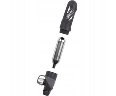 Adapteris ir suspausto oro kasetė Force Shield, juoda