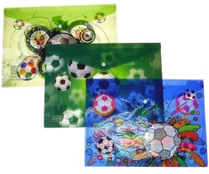 Adar A4 plastikinis MIX aplankas