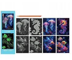 Adar Rašymo Lenta Jūros Gyvūnai Fluorescencinė 32x25cm