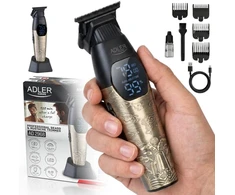 Barzdos ir ūsų žirklės tikslus kontūravimas 3 priedai 1,5/3/4,5 mm 150 min. darbas Adler AD2968