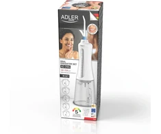 Belaidis dantų drėkintuvas 5 režimai 10 galiukų 350 ml USB-C Adler AD 2185