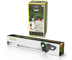 Adleris Elektrinės žirklės 620W, pjovimas 20mm, purkštuvas 5L, pistoletas 43cm. Adler AD 6806 Avenido AV 6813
