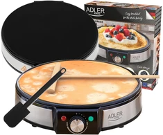 Adleris Profesionalus krepų gaminimo aparatas su temperatūros kontrole, 1200 W, Adler AD 3058