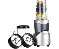 Adleris Smoothie blenderis, 4 buteliai, 2 peiliukai, be BPA, variklio apsauga – Adler AD 4084