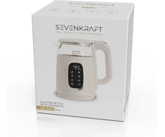 Adler Virdulys su temperatūros reguliatoriumi 1,7 l, LED, šildyti, 2200 W Seven Kraft SK 1308BE