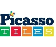 AE PICASSO PLYTELĖS Magnetiniai edukaciniai konstrukciniai blokeliai 3D, 63 elementai