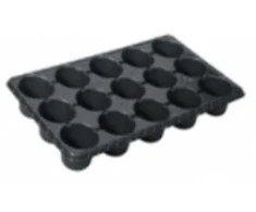 Agrimatco Daigykla 15 augalų 53x30x7.1cm/D9cm juoda