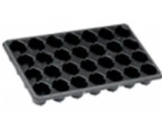 Agrimatco Daigykla 28 augalams 50x28x6.4cm/D6cm juoda