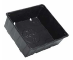 Agrimatco Dėžutė daigams 13.4x12.2x4.9cm juoda