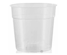 Agrimatco Gėlių vazonas 6x5.8cm plastik./permatomas