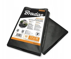 Agrotekstilė nuo piktžolių – juoda, 1,1 x 10 m, Bradas AWB5011010