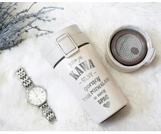Air Gifts Terminis puodelis 300 ml dovana draugui THERMOS vandens butelis + JŪSŲ GRAVIRA