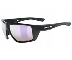 Akiniai Uvex mtn venture CV juodas matt / mirror lavender pink