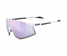 Akiniai Uvex pace perform S CV baltas matt / mirror pink