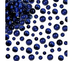 AKMENINIAI KAROLIAI 100 Vnt., 4 mm, 6 mm, 8 mm apvalūs papuošalai „pasidaryk pats“