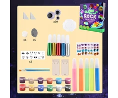Akmens tapybos rinkinys Creative Glow in the Dark Kit