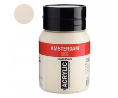 Akrilinė dažai - Amsterdam - Titanas - 500ml - Atsparumas šviesai - Ilgaamžis