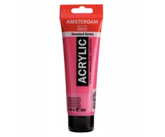 Akrilinė dažai - Amsterdame - Rosa Quinacridone - 20 ml - Aukštas atsparumas šviesai - Tirpsta vandenyje