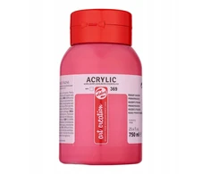Akrilinė dažai - Pagrindinis magenta - 369 - 750 ml indelis - Talens Art Creation