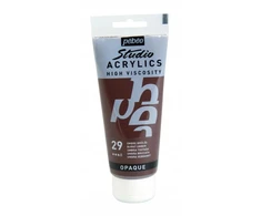 Akrilinė Dažai - Pébéo - Studija - Sudeginta Šešėlis - 100 ml - Satininė - Mišri