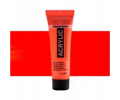 Akrilinė spalva - Amsterdam - Standartinis akrilas - 20 ml - Oranžinė - Matinė