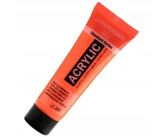 Akrilinė spalva - Amsterdam - Standartinis akrilas - 20 ml - Oranžinė - Matinė