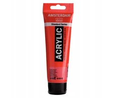 Akrilinė tapyba - Amsterdam - Standartinis akrilas - 20 ml - Raudona - Pyrrol Raudona