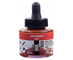 Akrilinės rašalo flakonas Amsterdam 30ml deginta sienų žemė