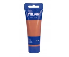 Akriliniai dažai 75ml, metalo atspalvis, Milan