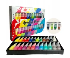Akriliniai dažai Creative Artist 22 ml, 24 vnt.
