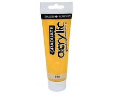 Akriliniai dažai Daler-Rowney Graduate 120 ml ochra geltona
