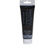 Akriliniai dažai Daler-Rowney Graduate 120 ml umbra natūrali