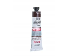 Akriliniai dažai Koh-I-Noor 40 ml 0610 tamsiai rudos spalvos