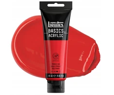 Akriliniai dažai Liquitex Basics 118 ml, Pyrrole Raudona