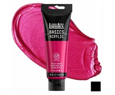 Akriliniai dažai Liquitex Basics 118ml 342 Metallic Magenta