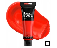 Akriliniai dažai Liquitex Basics 118ml 983 Fluorescent Raudona
