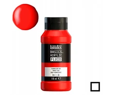 Akriliniai dažai Liquitex Basics Fluid 118ml 983 fluorescent red