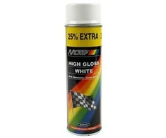 MOTIP Dažai balti blizgūs 500ml