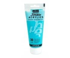 Akriliniai dažai - Pébéo - Studio Acrylic - Turkio mėlyna - 100 ml - Satinas