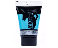 Akriliniai dažai Renesans 62 turkis perlamutriniai 100ml