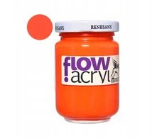Akriliniai dažai Renesans Flow 110ml, geltonai-oranžiniai