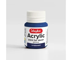 Akriliniai dažai Sapphire 20ml - Ideyka