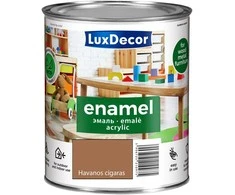 Akriliniai emaliniai dažai LUXDECOR, blizgūs, karšto šokolado sp., 750 ml