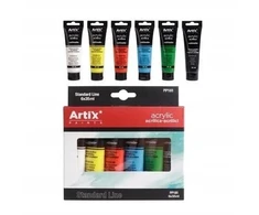 Zieler Akrilinių dažų rinkinys 6 spalvų 6x35ml - Mp Main Paper