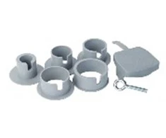 Aksesuarai įsriegiamam tvirtinimui Ø25-65mm plastikiniai