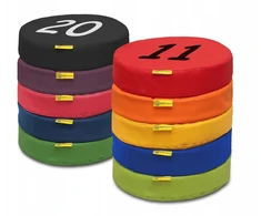 Akson Pufai su skaičiais 11-20, 10 vnt., 6 cm aukščio