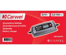 Akumuliatoriaus įkroviklis Carwei 1.2-120Ah 2-4A/6V/12V